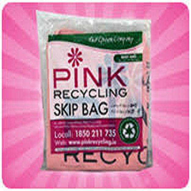 Picture of PINK "BABY" SKIP BAG 1/2 TON