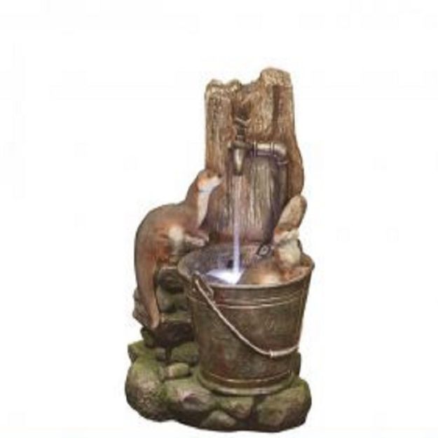 Picture of PLAYFUL OTTERS WATER FEATURE - 56CM