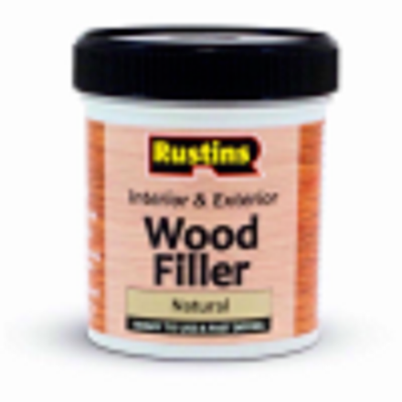 Picture of 250ML RUSTINS WOOD FILLER NATURAL