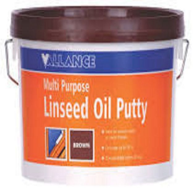 Picture of VALLANCE OIL PUTTY BROWN 1KG