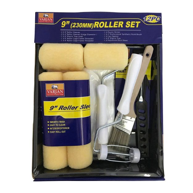 Picture of VARIAN 12 PIECE PAINT ROLLER  SET