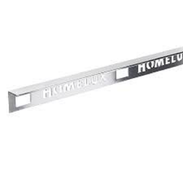 Picture of HOMELUX 12.5MM STRAIGHT TILE TRIM SILVER 2.5M