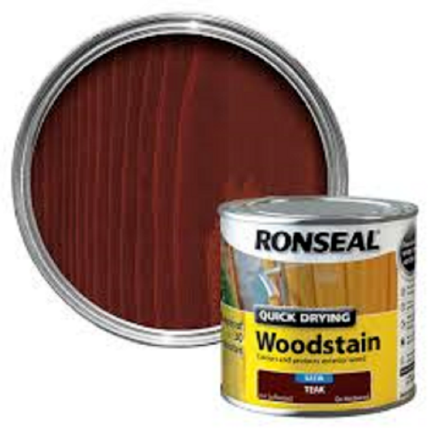Picture of 250ML RONSEAL Q/D WOODSTAIN TEAK