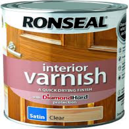 Picture of 750 ML RONSEAL INTERIOR  VARNISH CLEAR SATIN