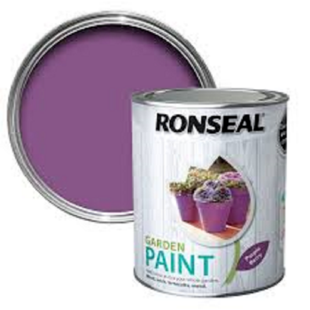 Picture of 750ML RONSEAL GARDEN PAINT PURPLE BERRY