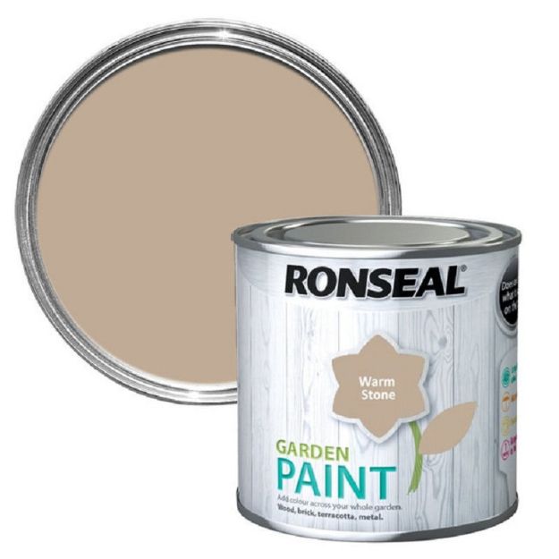 Picture of 750ML RONSEAL GARDEN PAINT WARM STONE