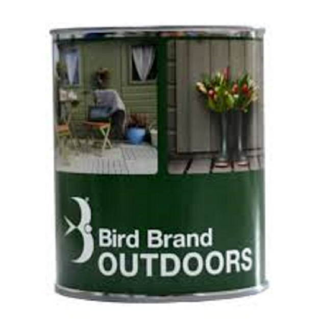 Picture of BIRD BRAND OUTDOOR PAINT DOVE WHITE 1L