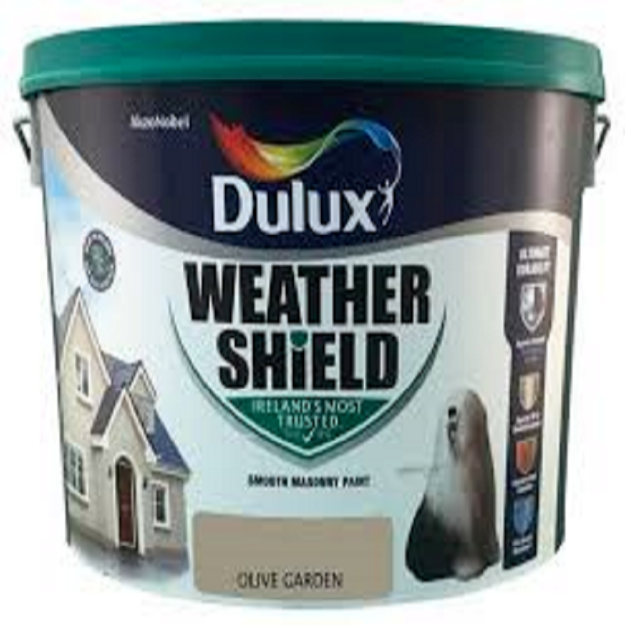 Picture of 10 LITRE DULUX WEATHERSHIELD OLIVE GARDEN