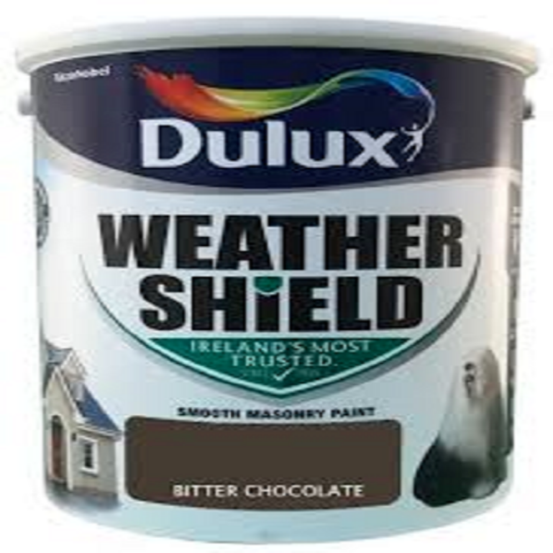 Picture of 5LTR DULUX WEATHERSHIELD BITTER CHOCOLATE
