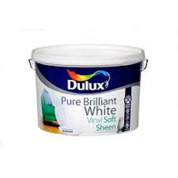Picture of 10 LITRE DULUX VINYL SOFT SHEEN WHITE