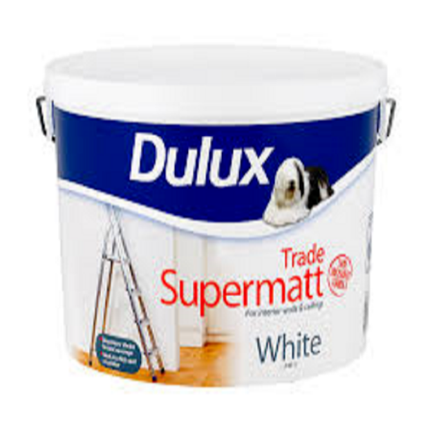 Picture of 10 LTR DULUX SUPERMATT TRADE WHITE