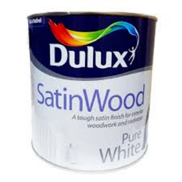 Picture of 2.5 LITRE DULUX  SATINWOOD  WHITE