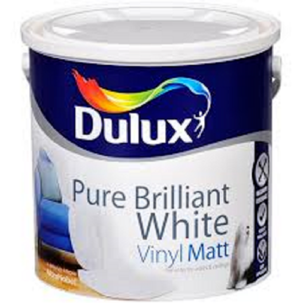 Picture of 2.5LTR DULUX MATT PURE WHITE