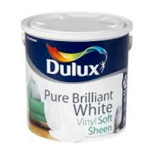 Picture of 2.5LTR DULUX SOFT SHEEN PURE WHITE