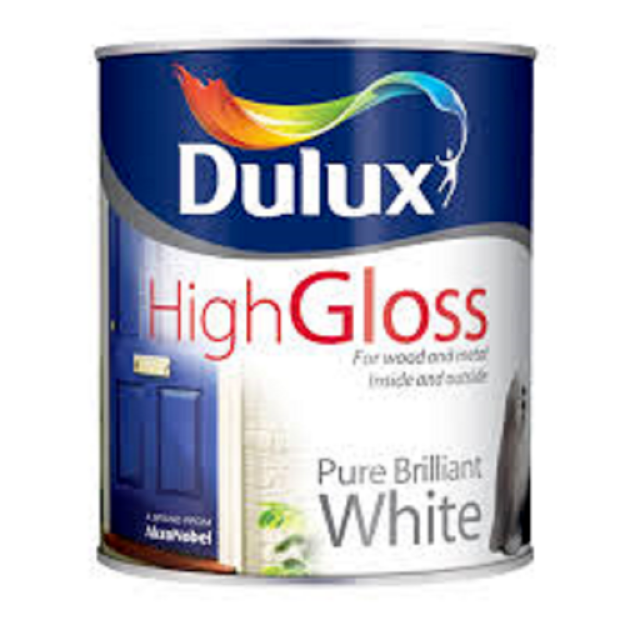 Picture of 5 LTR DULUX  HIGH GLOSS WHITE