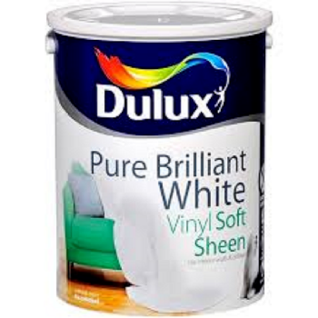 Picture of 5LTR DULUX SOFT SHEEN PURE WHITE