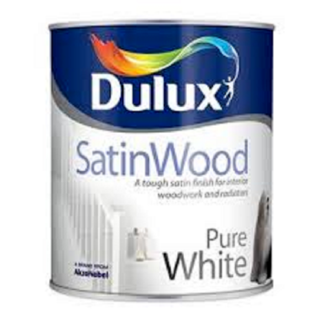 Picture of 750ML DULUX  EASYCARE SATINWOOD PURE WHITE