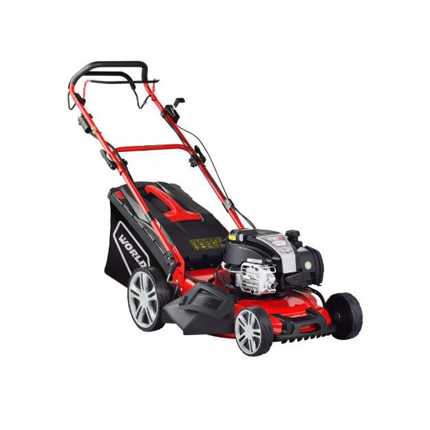 Picture of WJZ18H WORLD 46CM SELF DRIVE LAWNMOWER BATTERY START