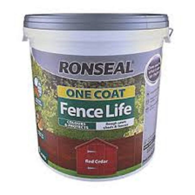 Picture of 9LTR  RONSEAL FENCE LIFE RED CEDAR