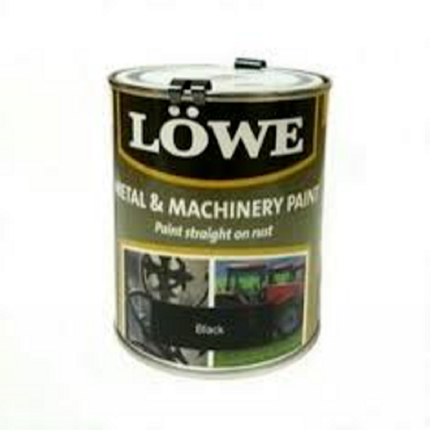 Picture of LOWE MACHINERY BLACK 1LT PAINT