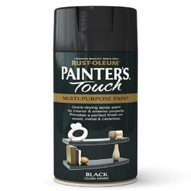 Picture of PAINTERS TOUCH GLOSS BLACK 400ML