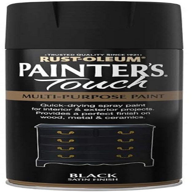 Picture of PAINTERS TOUCH SATIN BLACK 400ML