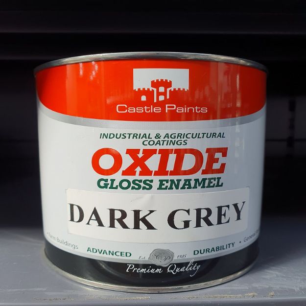Picture of 1 LITRE CASTLE OXIDE DARK  GREY