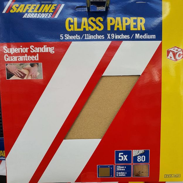 Picture of ABC PRE- PACKED GLASS PAPER SHEETS MEDIUM