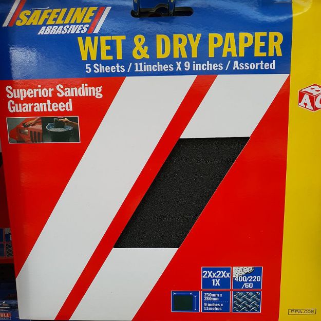 Picture of ABC PRE- PACKED WET & DRY SHEETS ASSORTED
