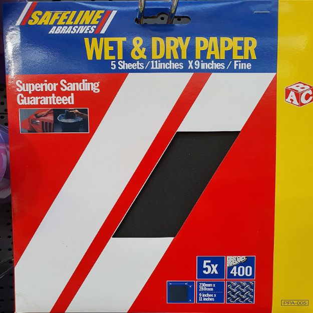 Picture of ABC PRE- PACKED WET & DRY SHEETS FINE