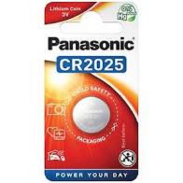 Picture of PANASONIC LITHUIM COIN CELL CR2025