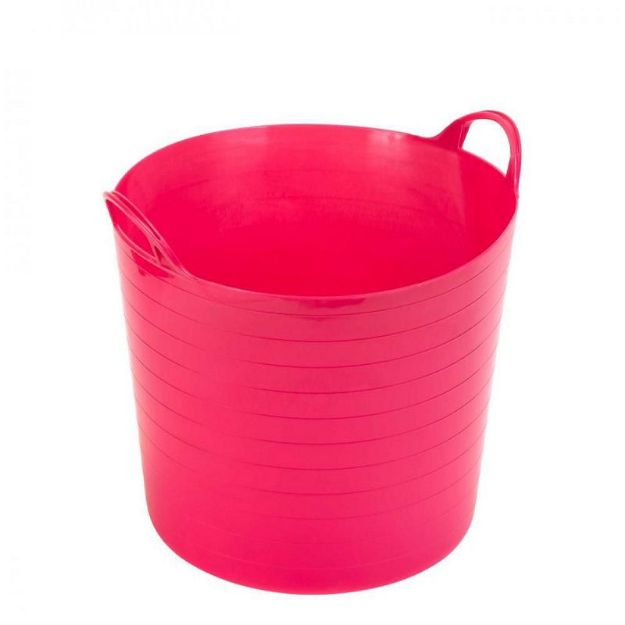 Picture of STRATA FLEXI TUB COLOURED 40LTR PINK