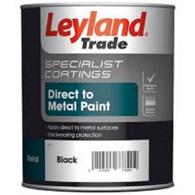 Picture of LEYLAND 2.5LT  DIRECT TO METAL PAINT - BLACK
