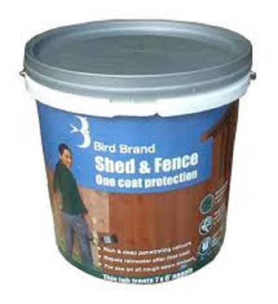 Picture of BIRD BRAND SHED & FENCE 5LT  RED CEDAR