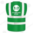 Picture of COVID-19 COMPLIANCE OFFICER VEST LARGE - XL GREEN