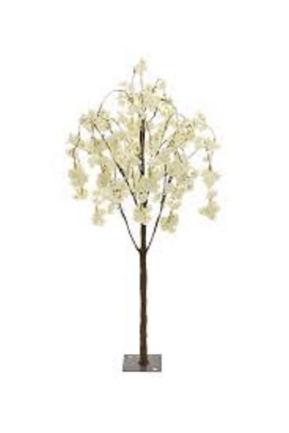 Picture of ARTIFICIAL WEEPING CHERRY TREE CREAM 1.4M