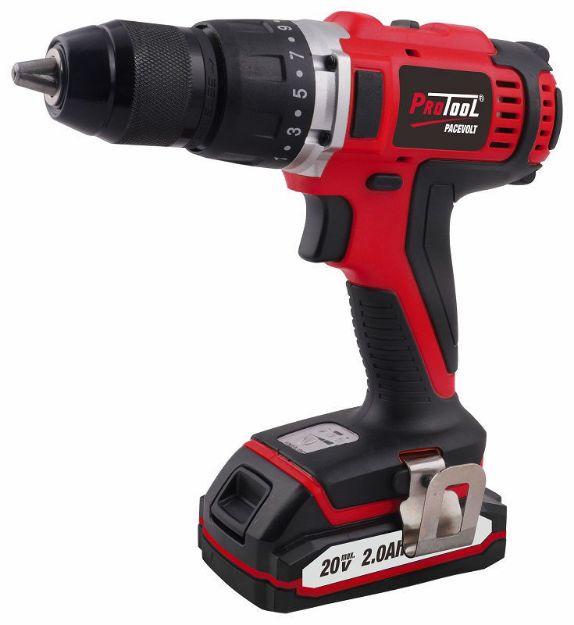 Picture of PROTOOL 20V CORDLESS DRILL  2 X 2AH BATTERY
