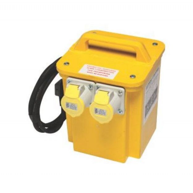 Picture of Safeline 3.3Kva Twin Outlet Transformer with 1.6 Kva Rating