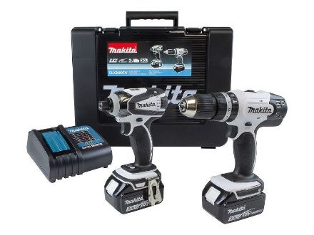 Picture of MAKITA 18V COMBI DRILL & BRUSHLESS IMPACT DRIVER TWIN PACK