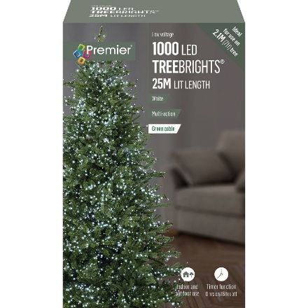 Picture of 1000 LED MULTI-ACTION TREEBRIGHTS WITH TIMER - WHITE