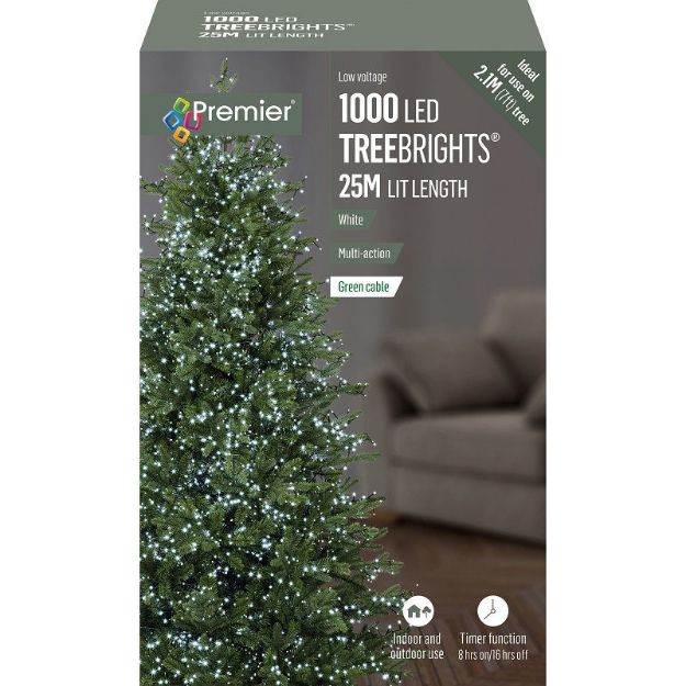 Picture of 1000 LED MULTI-ACTION TREEBRIGHTS WITH TIMER - WHITE