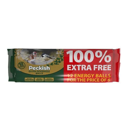 Picture of PECKISH EXTRA GOODNESS ENERGY BALL 6 + 6 FREE