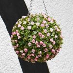Picture of TOPIARY PINK ROSE BALL - 30CM