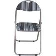 Picture of FOLDING CHAIR -BLACK STRIPE