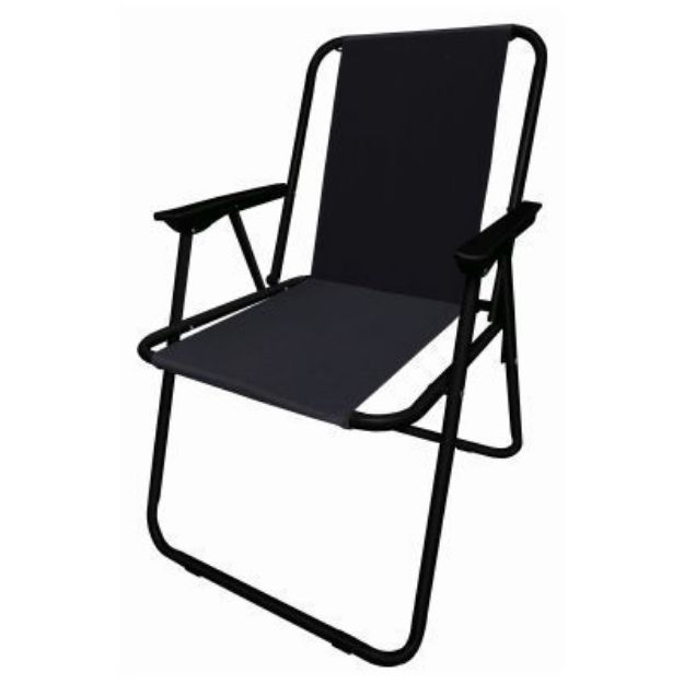 Picture of FOLDING CAMP CHAIR - BLACK