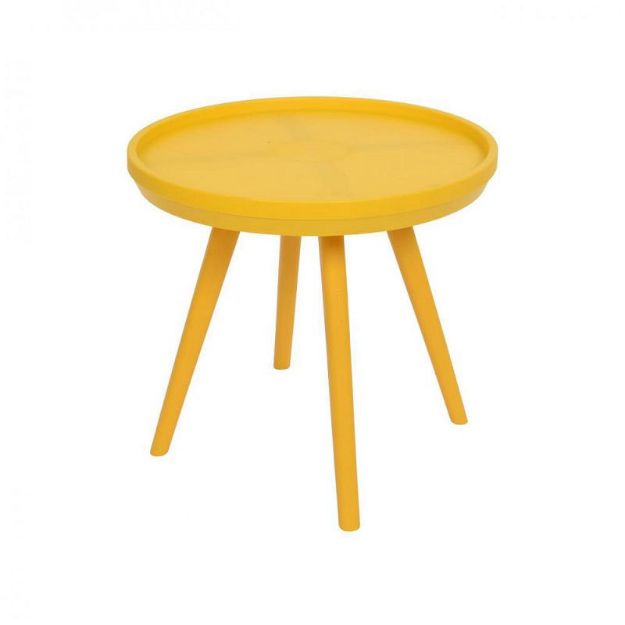 Picture of NEW YORK SIDE TABLE - MUSTARD