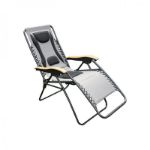 Picture of DELUXE ZERO GRAVITY RELAXER CHAIR - GREY