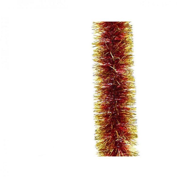 Picture of Red Graduated Tinsel - 2m x 12.5cm