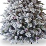 Picture of SNOWY DORCHESTER PINE TREE WITH LARGE CONES  7.5ft