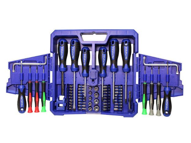 Picture of 63 Piece Fold Out Screwdriver Set
